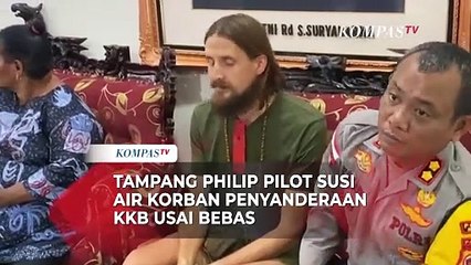 Penampakan Terkini Pilot Susi Air Philip Mehrtens Usai Bebas dari Penyanderaan KKB