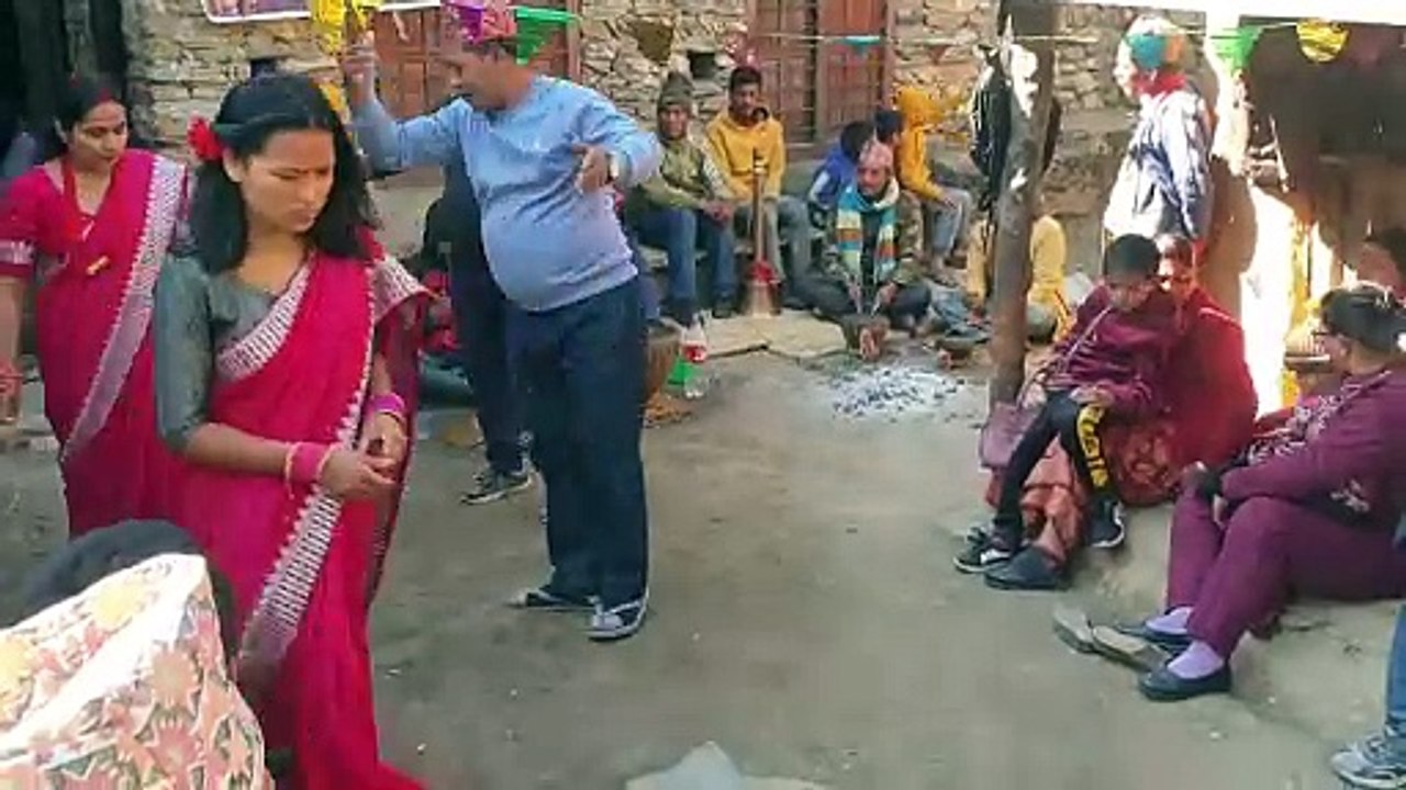 Dance in Traditional Cultural Music in Nepal Panchebaja | Marriage in Nepal |