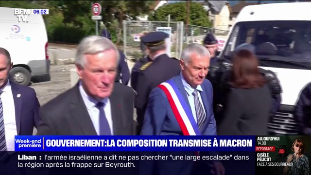 Gouvernement: Michel Barnier a transmis une liste de noms finalisée à Emmanuel Macron