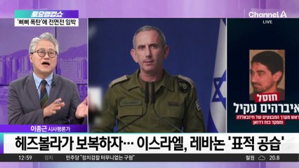 이스라엘·헤즈볼라 양측 충돌 확산…전면전 우려