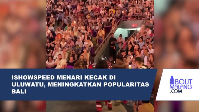 PERTUNJUKAN KECAK ISHOWSPEED DI ULUWATU, MENJADIKAN BALI SEMAKIN TERKENAL