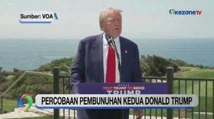 Percobaan Pembunuhan Donald Trump Kembali Terjadi