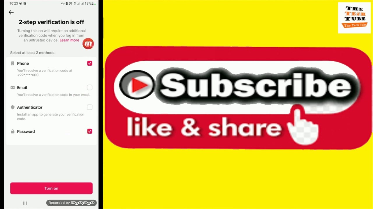 TikTok Par 2-Step Verification Kaise Kare  | How To Turn On 2-Step Verification On TikTok