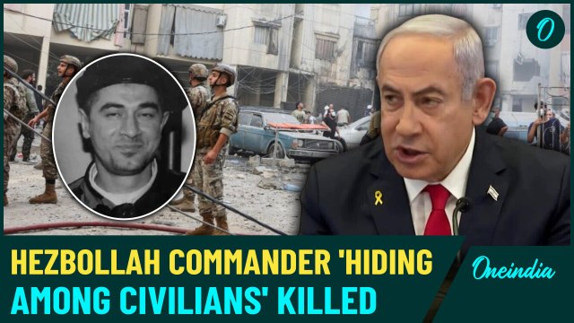 VIDEO: Hezbollah Commander with $7M Bounty Killed in Beirut – Exposed While 'Hiding Among Civilians'