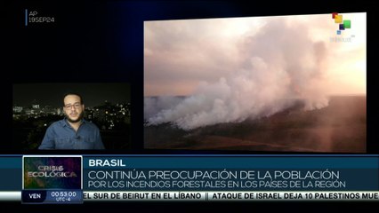 Continúa preocupación por los incendios forestales en los países de Latam