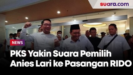 Pedenya PKS Yakin Suara Pemilih Anies Lari ke Pasangan RIDO di Pilgub Jakarta