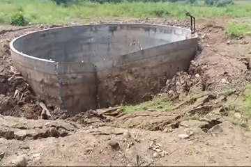Pratapgarh :  प्रतापगढ़ के बसेरा में अचानक कुआं धंसा, बड़ा हादसा टला