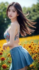 Who Said Flower Fields Can't Double as Photo