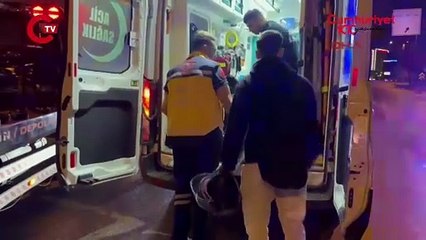 Bursa'da, ehliyetsiz sürücünün kullandığı otomobil kaldırıma daldı