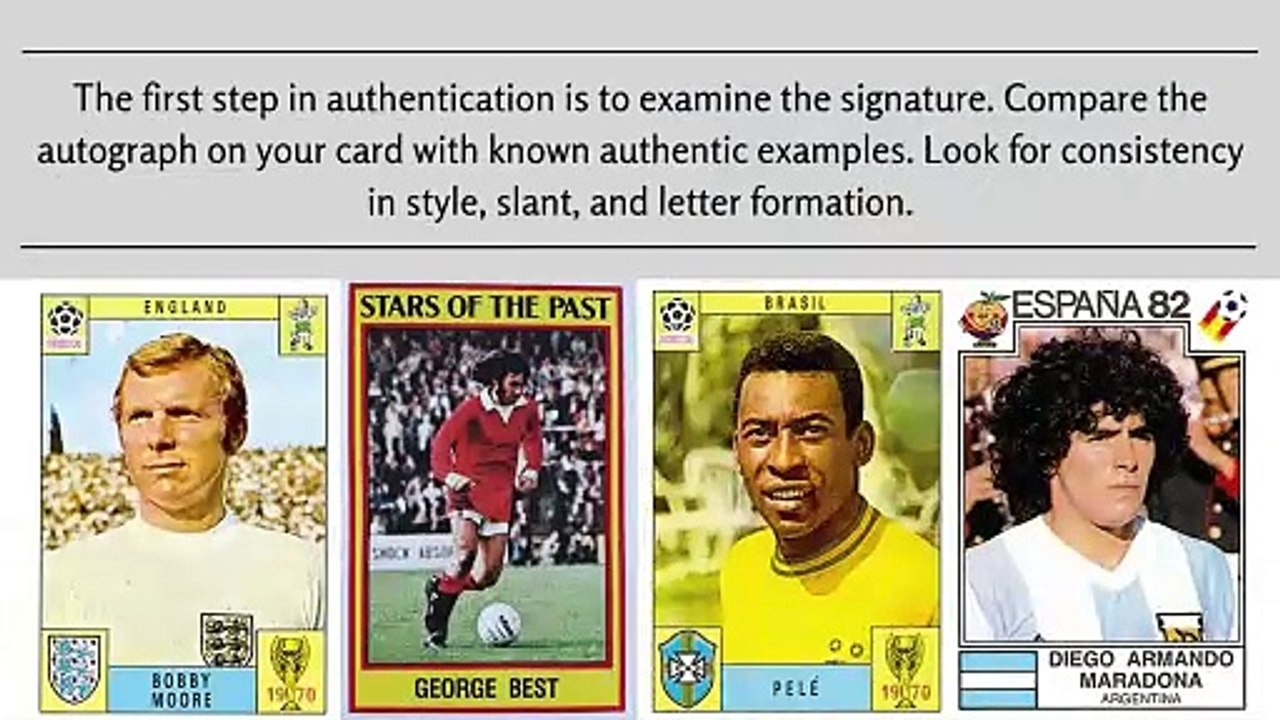 How To Authenticate Autographed Panini Cards?