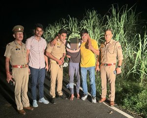 मुजफ्फरनगर में पुलिस की बदमाशों से मुठभेड़