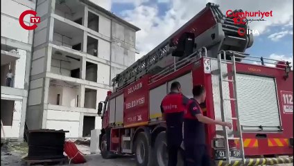 Afyonkarahisar'da parasını alamayan inşaat işçileri intihar girişiminde bulundu