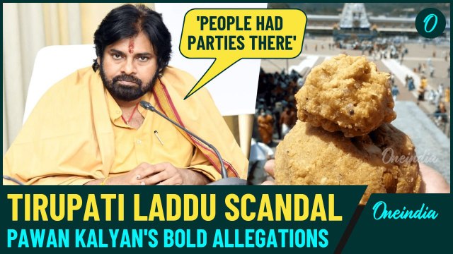 'Tirupati Temple Used Beef and Pork Fat, Fish Oil To Make Prasadam': Pawan Kalyan On Laddu Row