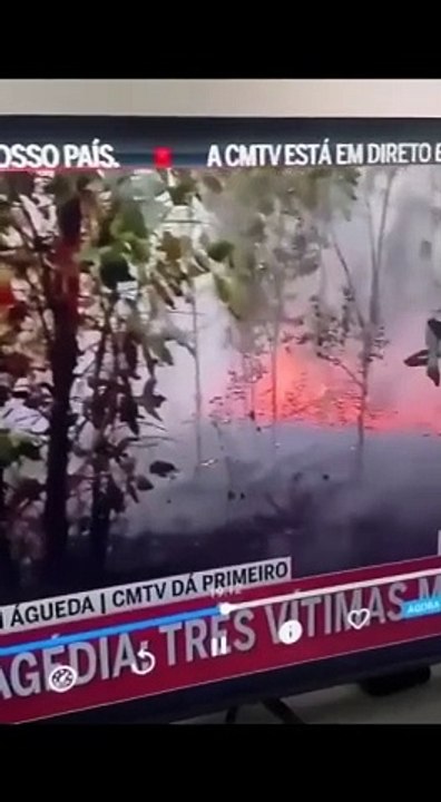 Il regarde les pompiers éteindre un feu et jette sa clope dans un buisson