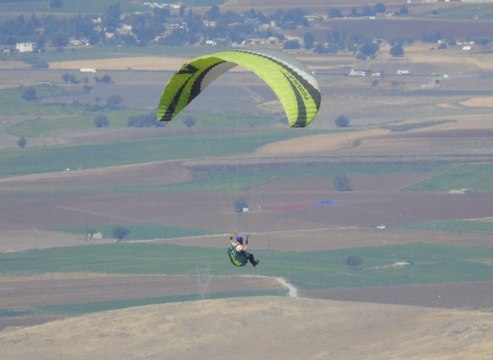 Gaziantep'te bir ilk: Yamaç Paraşütü Festivali başladı