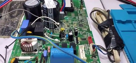 #136 F1 error E5 error  DC inverter AC Orient PEL F1 E5 error solve
