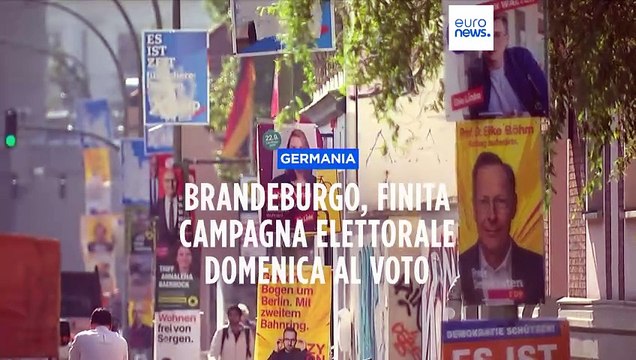Germania, AfD avanti nei sondaggi alla vigilia delle elezioni in Brandeburgo