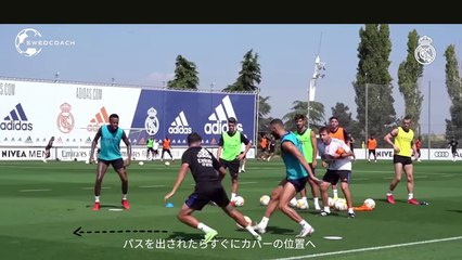 2対2の守備　チャレンジ＆カバー