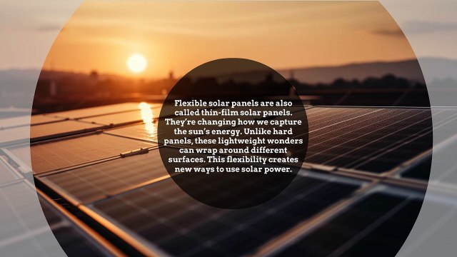 Flexible Solar Panels The Future Of Portable Power