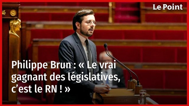 Philippe Brun : « Le vrai gagnant des législatives, c’est le RN ! »