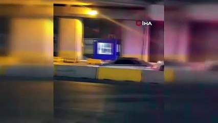 İstanbul'da ''dur'' ihtarına uymayan kadın sürücü ortalığı birbirine kattı