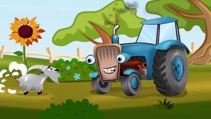 Тракторець молодець та бик забіяка - Мультики Українською Мовою