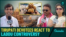 Tirupati Prasadam Scandal: Temple Devotees Divided Over Reports of Beef, Pork in Laddus | Watch