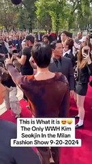 JIN at Gucci  FACE OF GUCCI JIN JIN AT MILAN FASHION WEEK
