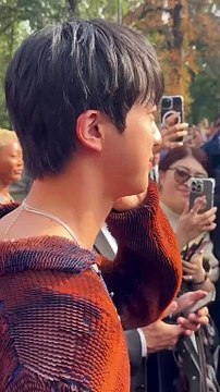 JIN at Gucci FACE OF GUCCI JIN JIN AT MILAN FASHION WEEK