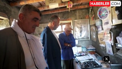 Rektör Şevli, Urartuca Uzmanı Mehmet Kuşman'ı Ziyaret Etti