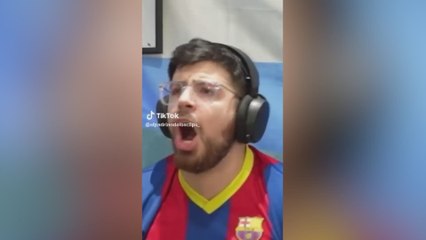 Un conocido youtuber del Barça acumula millones de visitas tras esta reacción al pinchazo en Mónaco: el madridismo se regodea