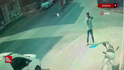 Antalya'da tüp bayiini pompalı tüfekle taradı, korku dolu anlar yaşattı