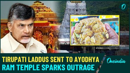 Tirupati Laddus Served During Ram Mandir Pran Pratishtha: 300 Kg Offerings Sent to Ayodhya?