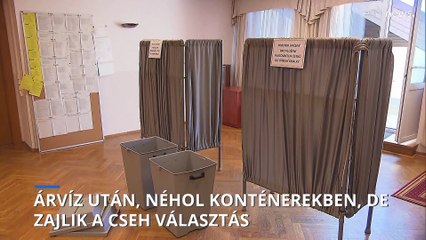 Az árvíz sok helyen átírta a választási protokollt Csehországban
