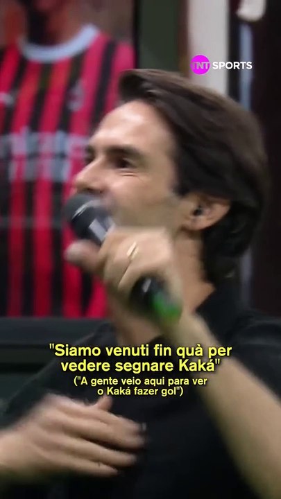 Kaka ovacionado no Milan