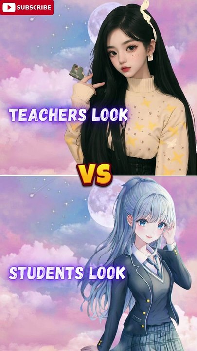 Teacherslookvsstudentslook #nails #dress #heels #lips #eyes #trend #students #teacher please