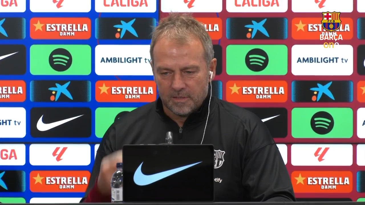 Rueda de prensa de Flick previa al Villarreal-B...