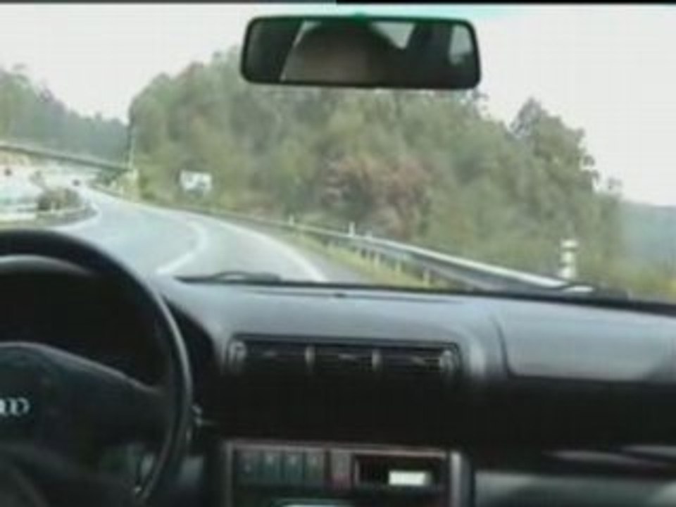 Derapage à 150 km/h
