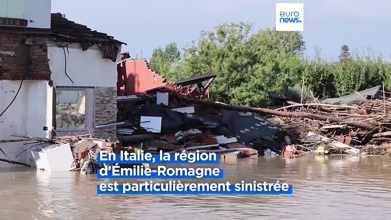 Inondations en Europe : l'Italie, la Pologne et la République tchèque durement touchées