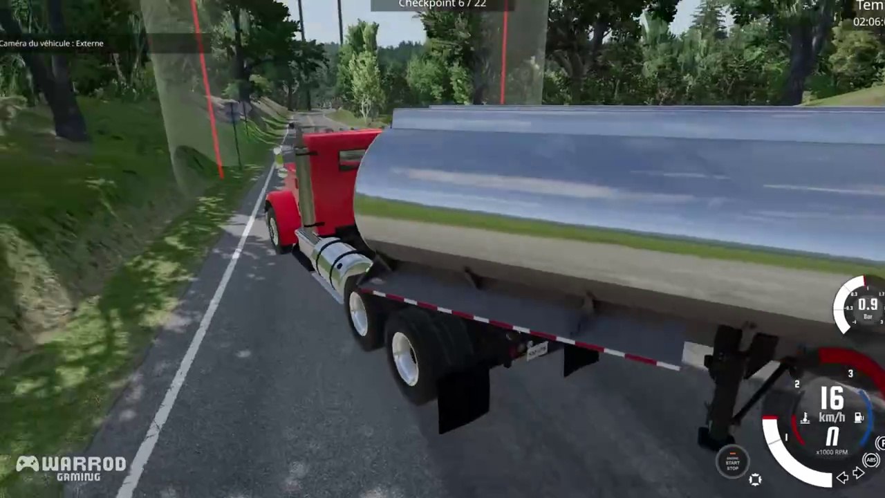 BEAMNG.DRIVE - LIVRAISON D'UNE CITERNE - NON COMMENTÉ _ VF