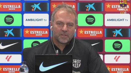 De la derrota ante el Mónaco Flick saca este piropo al fútbol español: escuchen la reflexión