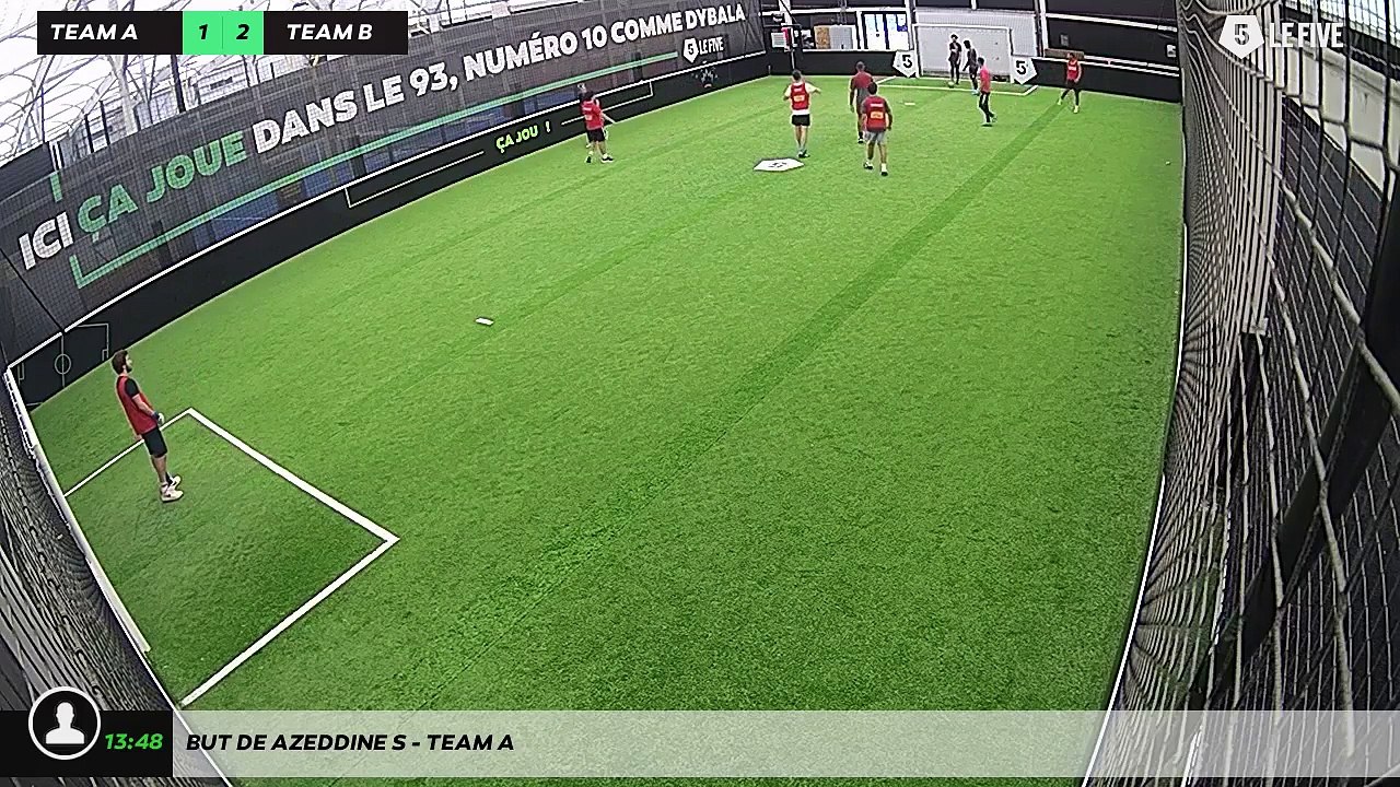 But de Azeddine S - Team A