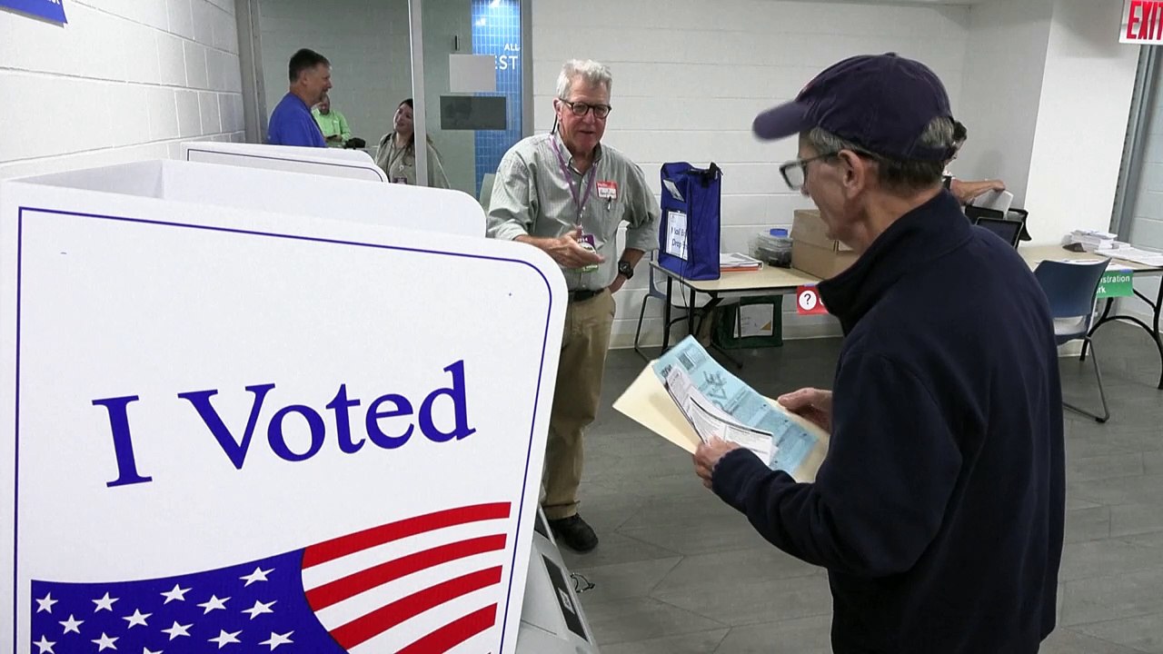 Us-präsidentschaftswahl: vorzeitige stimmabgabe in drei us-bundesstaaten
