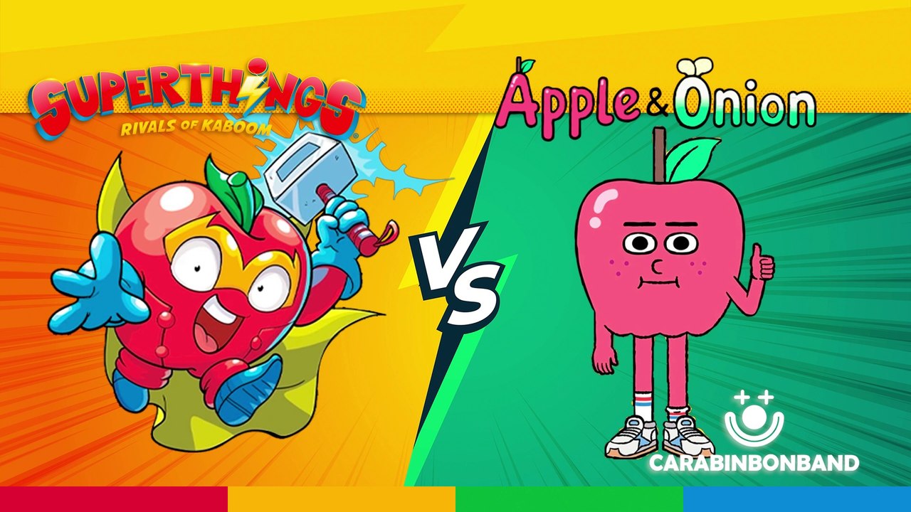 #superthings Vs Manzana y Cebolleta. Comparando personajes de las dos series - By CARA BIN BON BAND