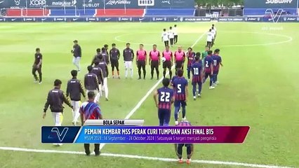Pemain kembar MSS Perak curi tumpuan aksi final B15
