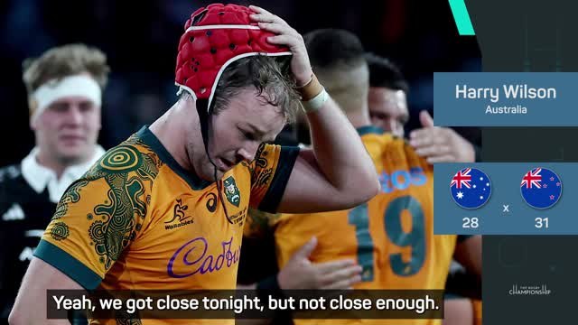 'Not a lot of water in the glass' – Wallabies reflect on narrow loss to All Blacks