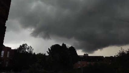 ‘Dramatic tornado’ sweeps through Gloucestershire town as thunderstorms cause disruption