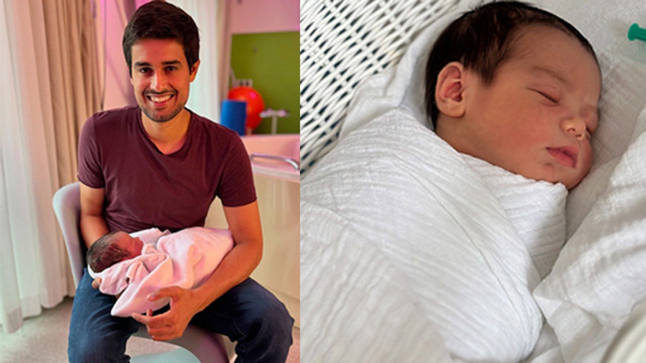 Youtuber Dhruv Rathee Becomes Father, Wife Juli...