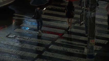 [속보]태풍급 강한 비구름 동해로...호우특보  모두 해제,, 돌풍은 계속 / YTN