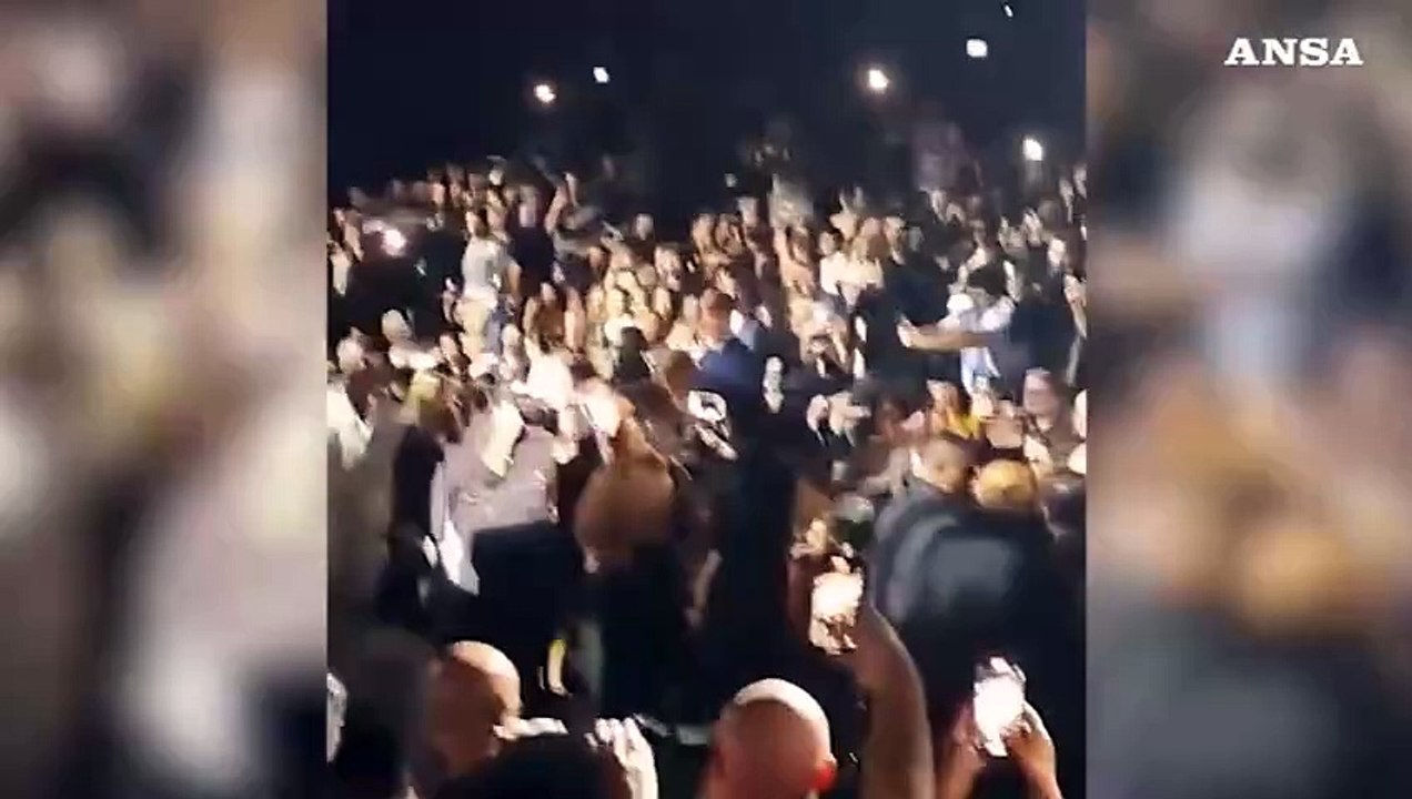 Milano Fashion Week, Madonna alla sfilata di Dolce e Gabbana